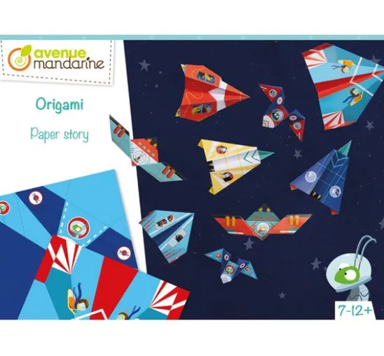 Kreativ-Box Origami "Flugzeuge und Raketen"