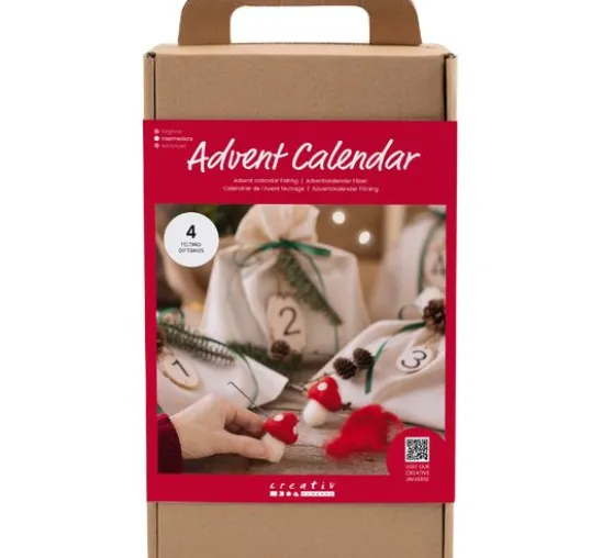 Kreativset Adventskalender "Filzen"