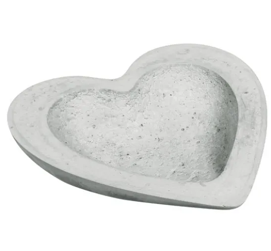 Kreativ-Set "Beton Herzschale"