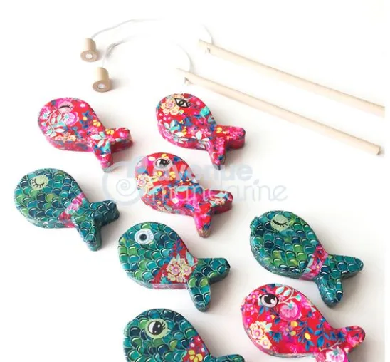 Kreativ-Set Décopatch "Fische angeln"