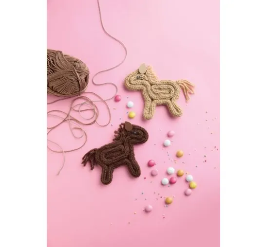 Kreativ-Set "Strickliesel für Pferdefans"