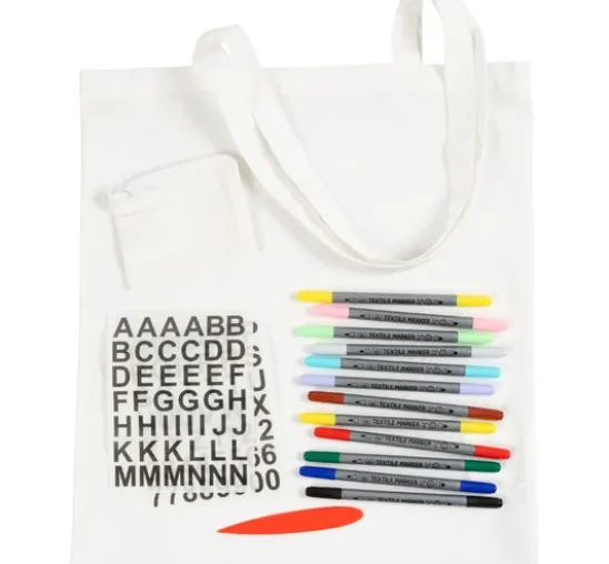 Kreativset Textildekoration "Taschen"