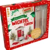 Kreativ-Set "Weihnachtliche Wichteltüren. Anleitungsbuch mit Material zum Sofort