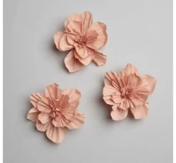 Krepppapier-Blüten