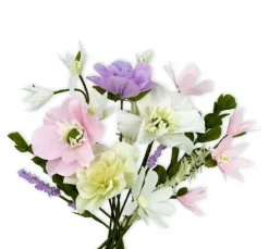 Krepppapier-Blumen-Set