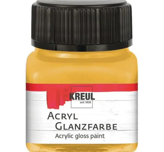KREUL Acryl Glanzfarbe, 20 ml, Metallic