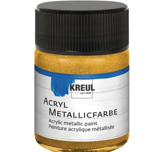 KREUL Acryl Metallicfarbe, 50 ml