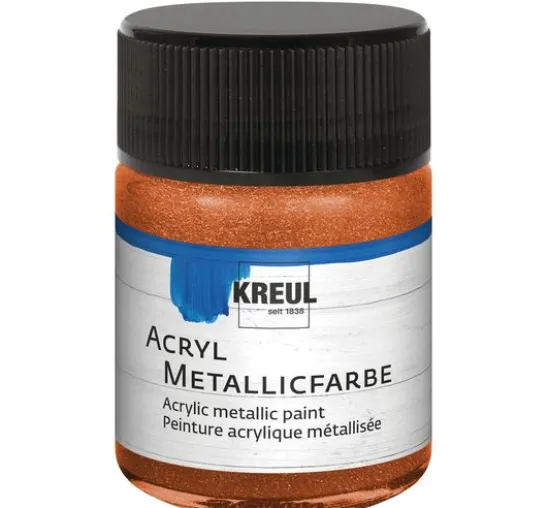 KREUL Acryl Metallicfarbe, 50 ml