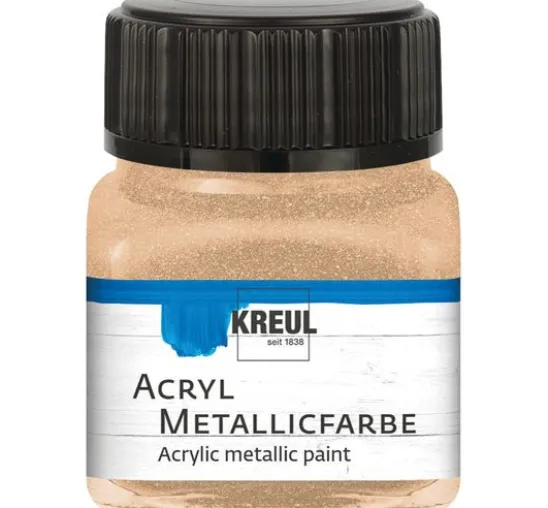 KREUL Acryl Metallicfarbe, 20 ml