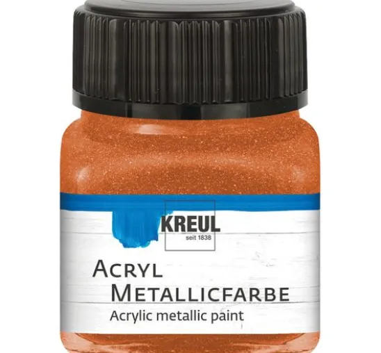 KREUL Acryl Metallicfarbe, 20 ml