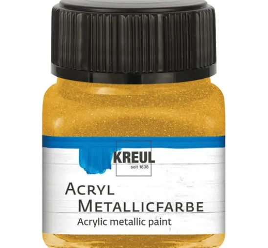 KREUL Acryl Metallicfarbe, 20 ml