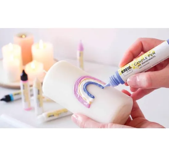 KREUL Candle Pen "Hello Baby" 6er-Set
