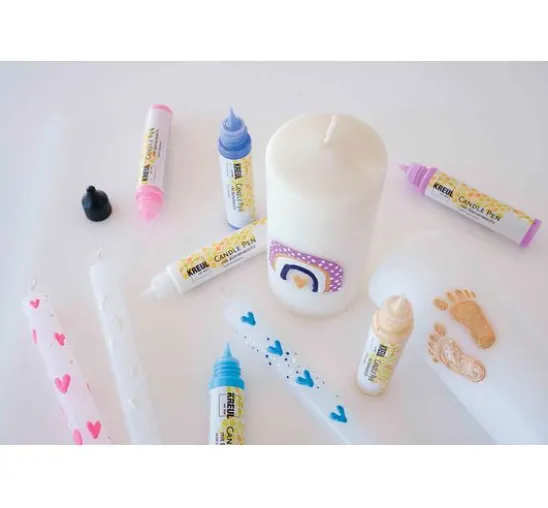 KREUL Candle Pen "Hello Baby" 6er-Set