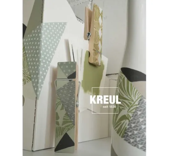 KREUL Chalky Kreidefarben Basis-Set, 4 x 150 ml