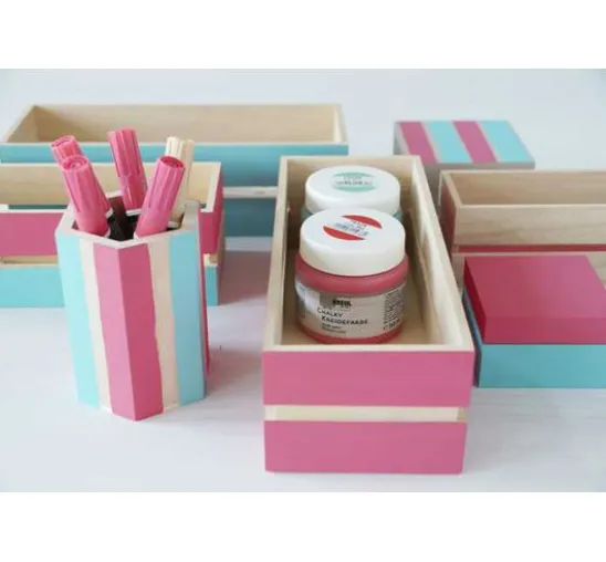 KREUL Chalky Kreidefarben Basis-Set, 4 x 150 ml