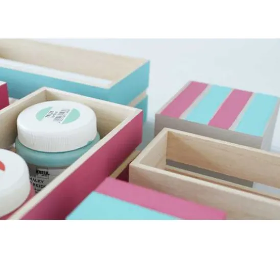 KREUL Chalky Kreidefarben Basis-Set, 4 x 150 ml