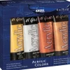 KREUL el Greco Acrylic "Metallic Colors", 4er-Set
