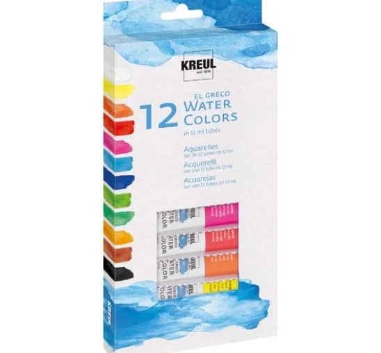 KREUL el Greco Aquarellfarben-Set