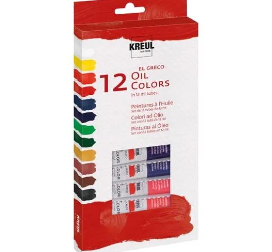 KREUL el Greco Ölfarben-Set