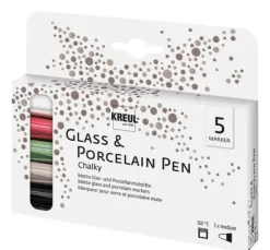 KREUL Glass & Porcelain Pen "Chalky" medium