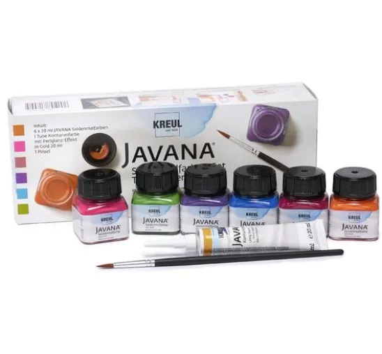 KREUL Javana Creativ-Set "Seidenmalerei"