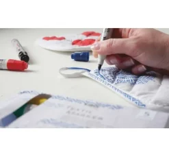KREUL Textil Marker medium, 5er-Set