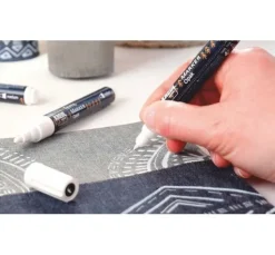 KREUL Textil Marker Opak "Black & White", 4er-Set