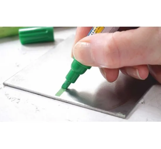 KREUL Triton Acrylic Marker "edge", 2er-Set, Silber & Gold