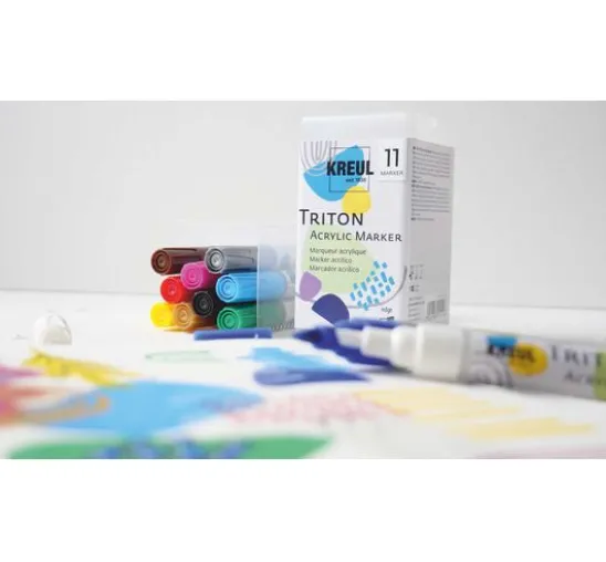 KREUL Triton Acrylic Marker "Edge" Powerpack