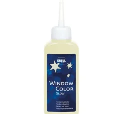 KREUL Window Color, nachtleuchtend gelb