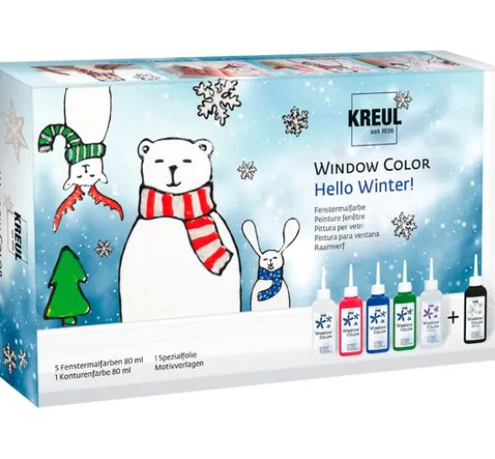 KREUL Window Color Set "Hello Winter"
