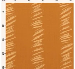 Krinkel-Musselin Baumwoll-Stoff mit Gold-Effekt "Transformation" Crush Stipes