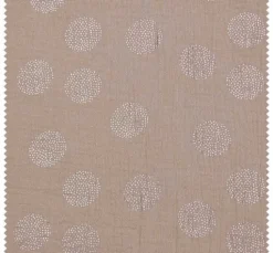 Krinkel-Musselin Baumwoll-Stoff mit Metallic-Effekt 
