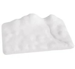 Landschaft aus Styropor mit Schnee