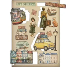 Lasercut-Motive "Art of Travelling"
