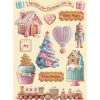 Lasercut-Motive "Candy Christmas"