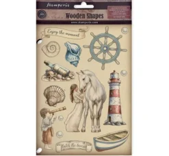 Lasercut-Motive "Silent Sea"