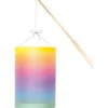 Laternen-Bastelset inkl. LED Licht "Regenbogen"