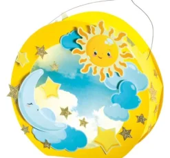 Laternen-Bastelset "Sonne, Mond und Sterne"