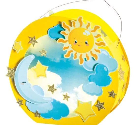 Laternen-Bastelset "Sonne, Mond und Sterne"