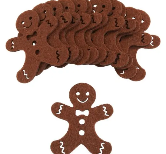 Lebkuchenmännchen aus Filz