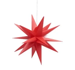 LED-3D Stern "Wega", Rot