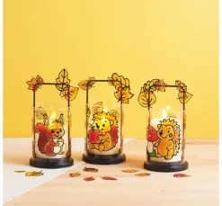 LED-Echtwachskerze "Gerillt", 2er Set, mit Timer 6/18 Std.