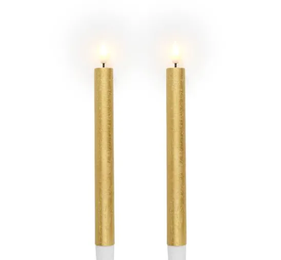 LED-Echtwachskerze mit Timer 6/18 Std.