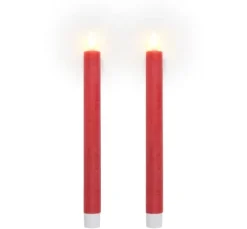 LED-Echtwachskerze mit Timer 6/18 Std.