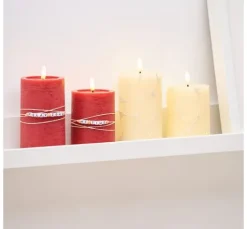 LED-Echtwachskerze 