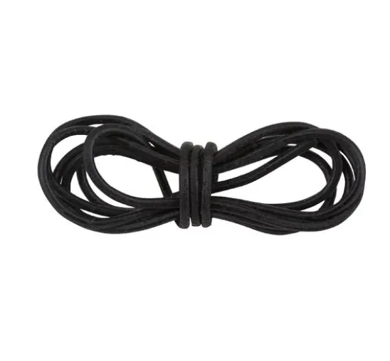 Lederband rund, Ø 1 mm