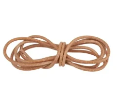 Lederband rund, Ø 1 mm