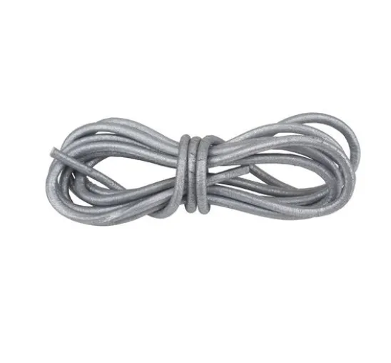 Lederband rund, Ø 2 mm