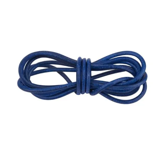 Lederband rund, Ø 2 mm